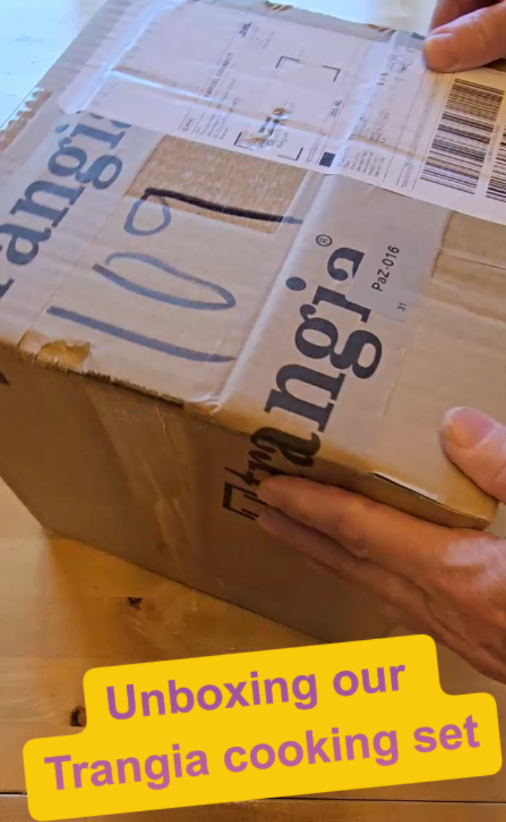 Day -37 Unboxing the Trangia Cooking Set